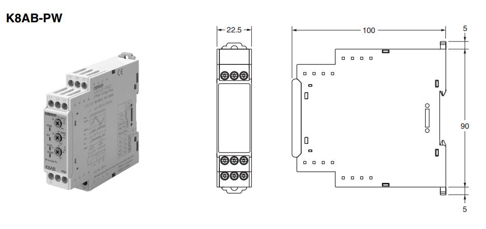 Kích thước K8AB-PW