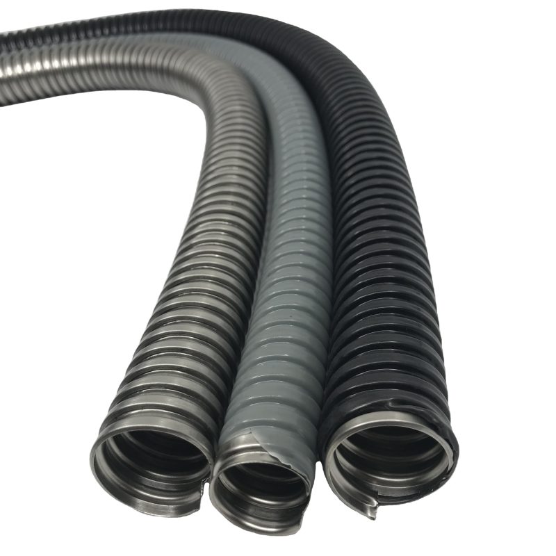 Ống ruột gà lõi thép bọc nhựa PVC Etech