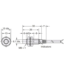 Kích thước E2E-X2ME1 2M