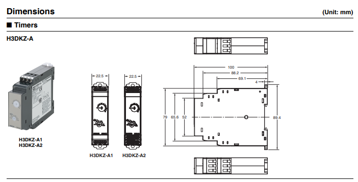 Kích thước H3DKZ-A2