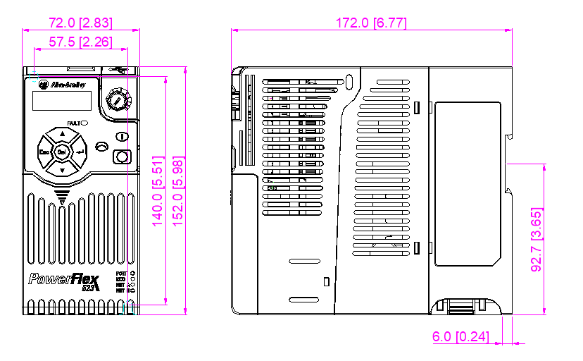 Kích thước 25A-D6P0N114