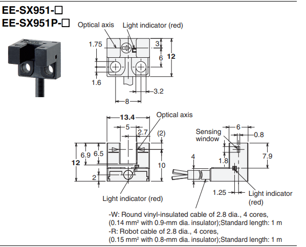 EE-SX951P-R 5M